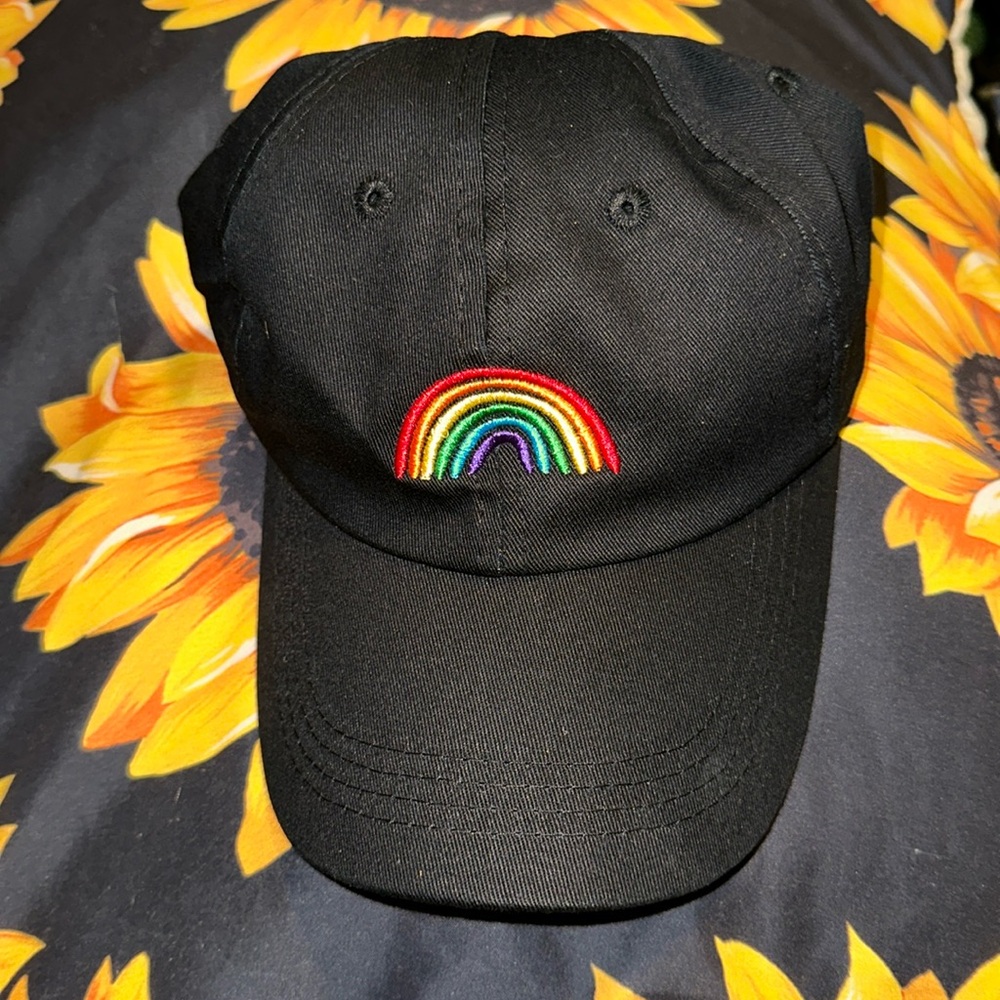 Rainbow hat